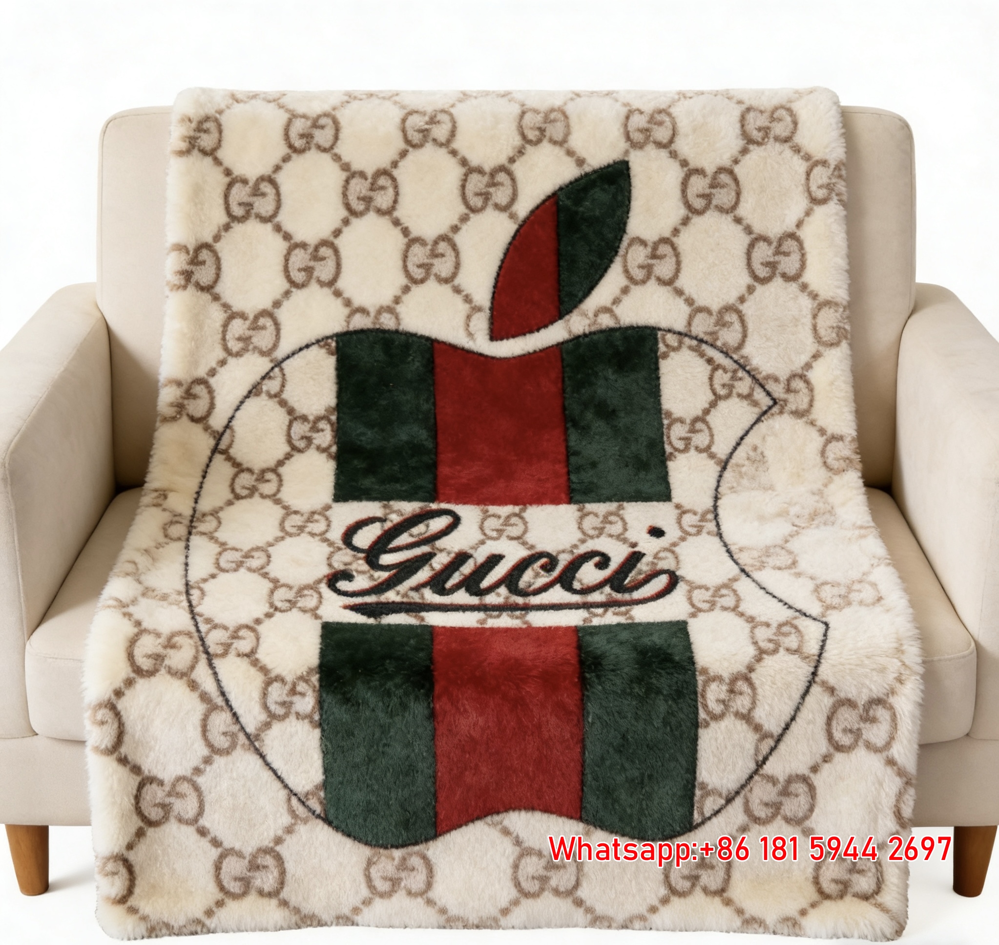 Gucci x Apple Monogram Throw Blankets IMG_2986